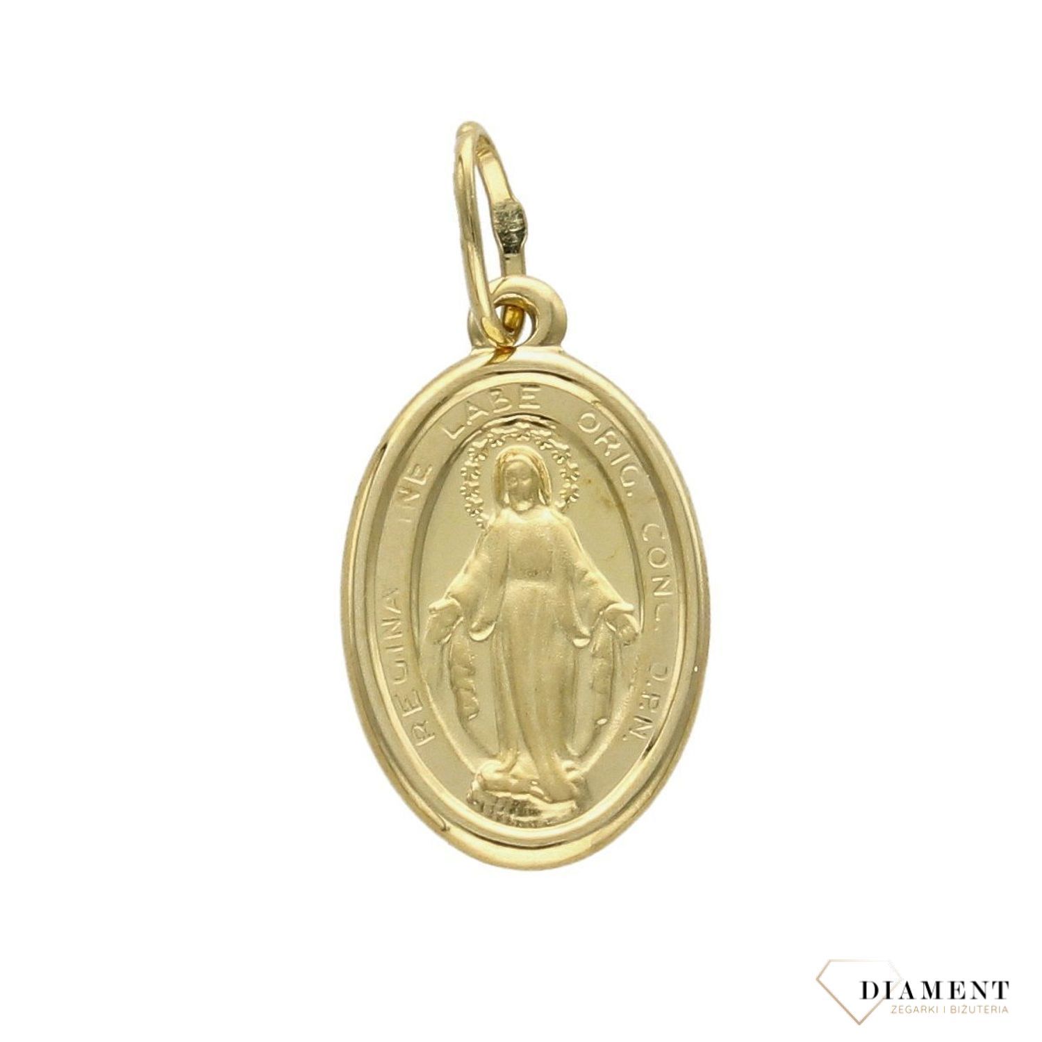 Zawieszka złoty 585 wisorek 'Medalik cudowny' ZA 5611 585.jpg